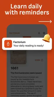 factorium: daily knowledge iphone screenshot 4