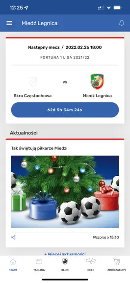 Game screenshot MKS Miedź Legnica apk