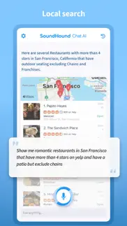 soundhound chat ai app iphone screenshot 1