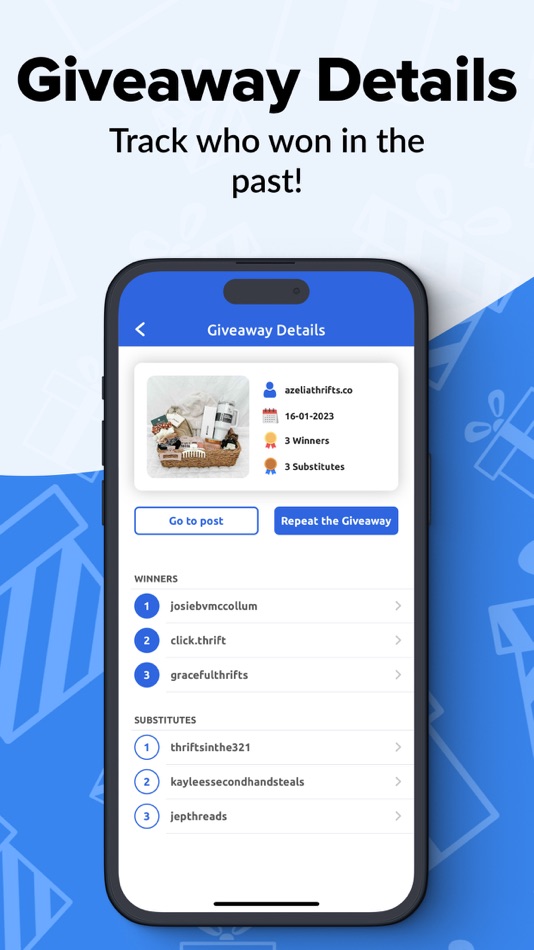 #7. Easy Giveaway Comment Picker (iOS) 来自: ibrahim furkan mumcu