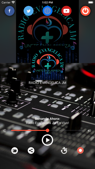 RADIO EVANGELICA JM Screenshot
