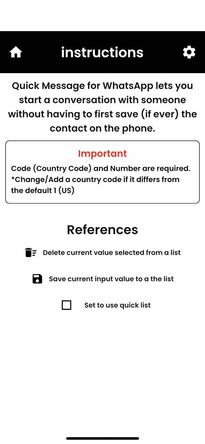 Quick Send for WhatsApp