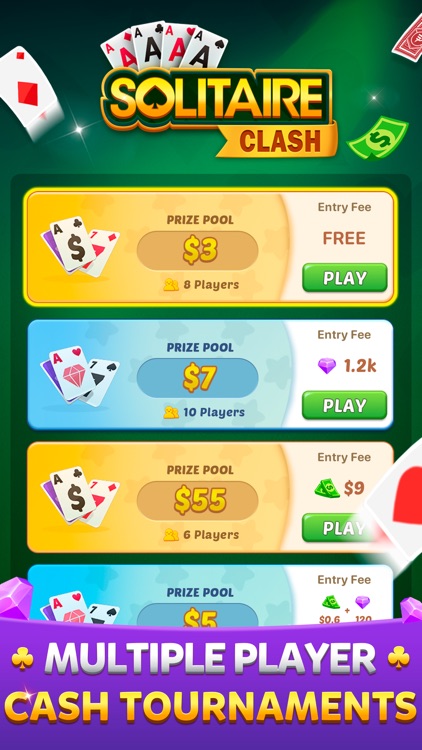 Solitaire Clash: Win Real Cash on the App Store