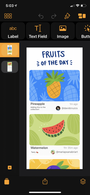 ‎Pineapple - Website Builder Screenshot