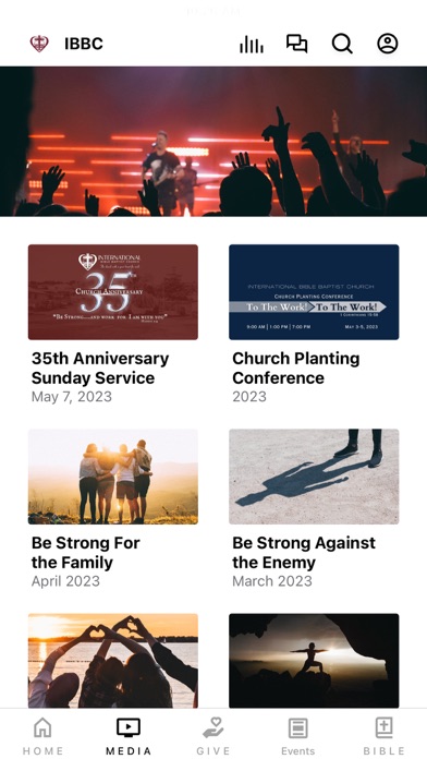 International Bible Baptist Screenshot