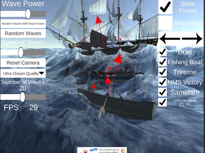 Ocean Waves Simulation