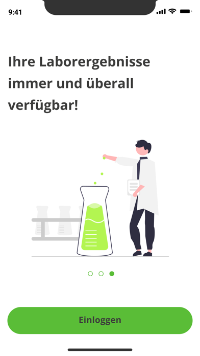 Laborbefund App Screenshot