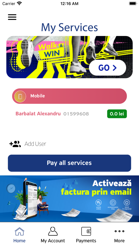 #2. MyMoldtelecom (iOS) Podle: Moldtelecom