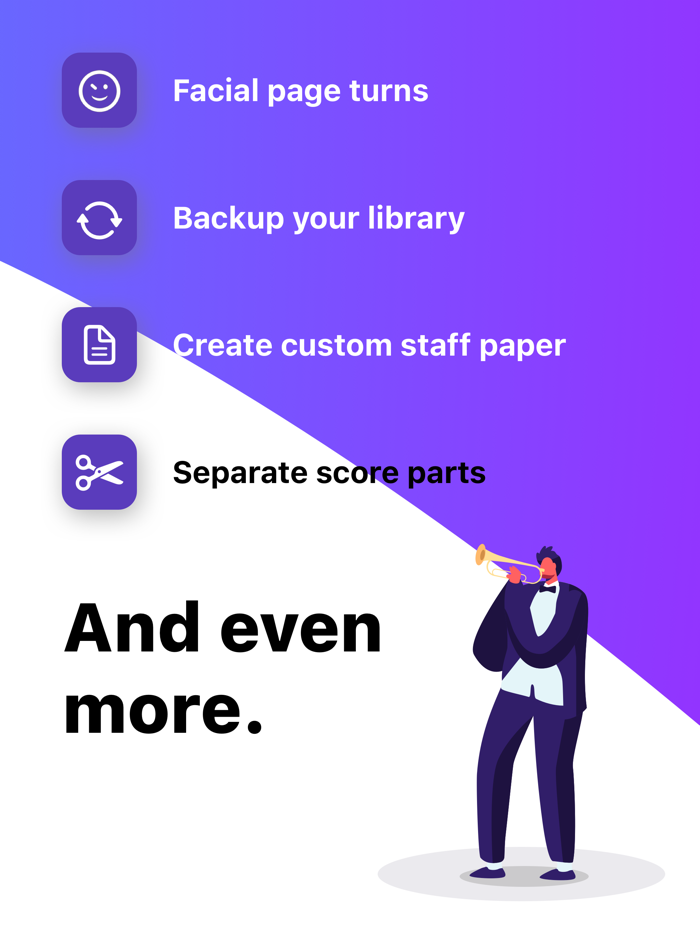 digitalScore read sheet music