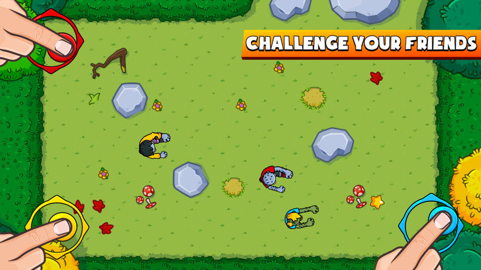 #1. Zombie Party - 1 2 3 4 player (iOS) 由: Hakan Dede