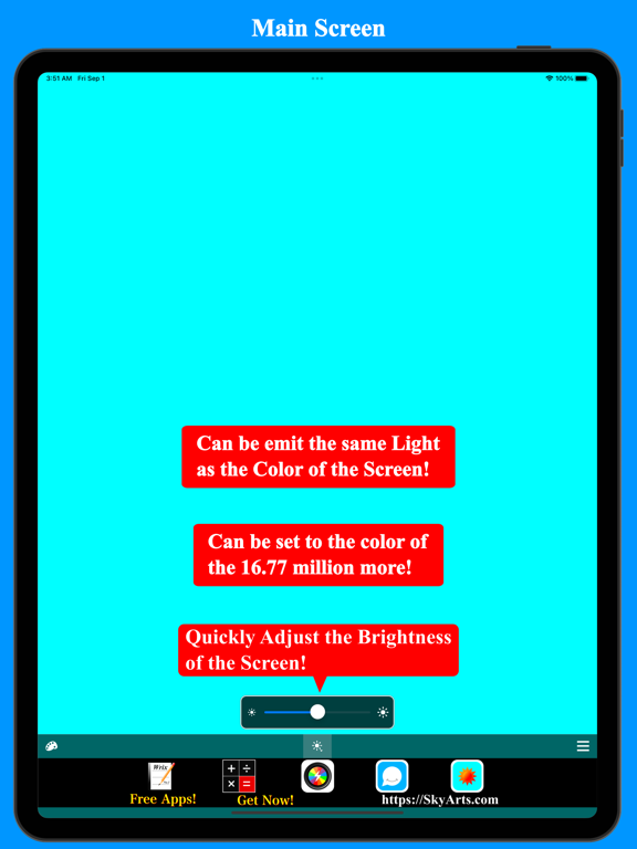 Screenshot #4 pour Brighter Lite - Colored Light