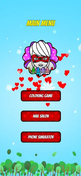 Game screenshot Ladybug Coloring & Nail Salon mod apk