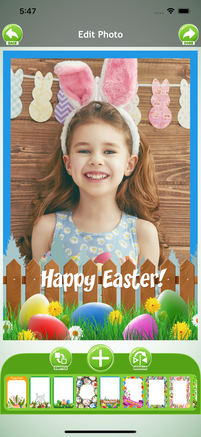 Easter Photo Frames Editor