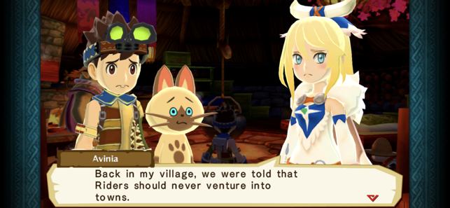 Screenshot af Monster Hunter Stories