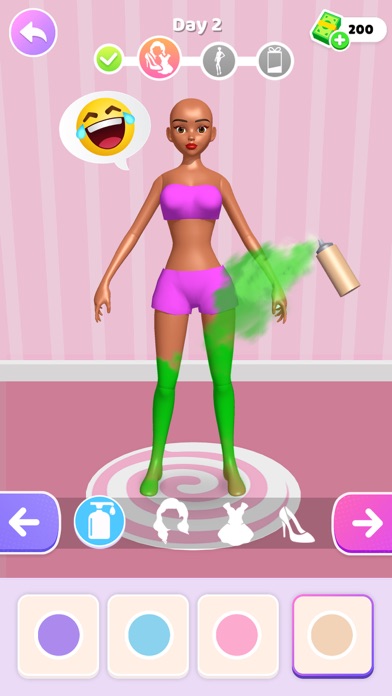 3D Doll DIY: Babi Makeover Screenshot