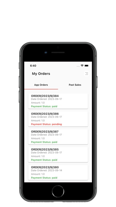 App screenshot