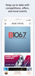 B106.7 WTCB screenshot #3 for iPhone