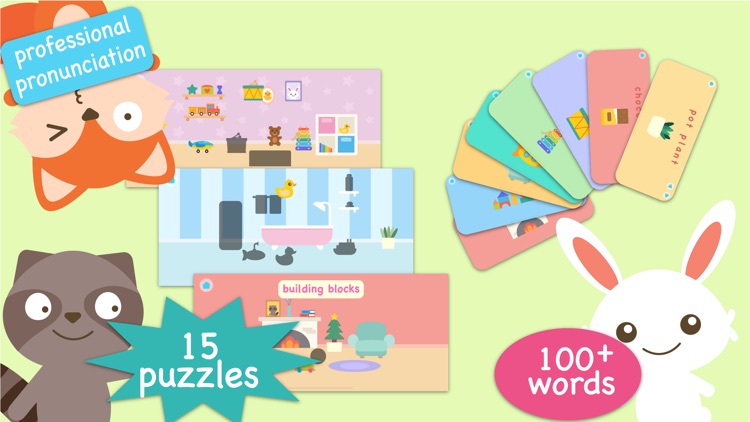 Baby First words & Puzzle Game