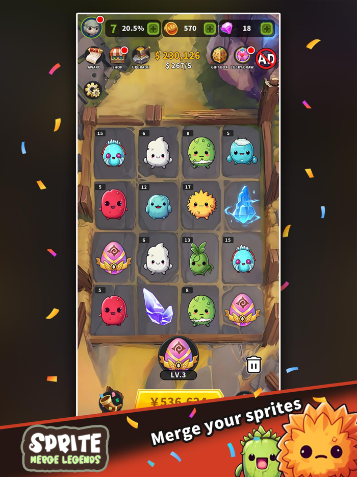 Sprite Merge Legends