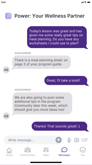 Power: Your Wellness Partner Screenshot