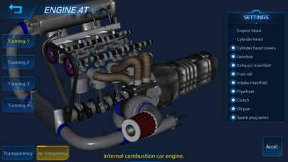 Car Engine and Suspension Screenshot