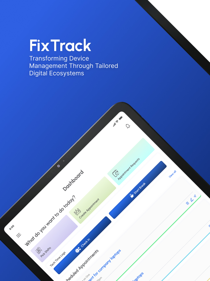 FixTrack Service Management