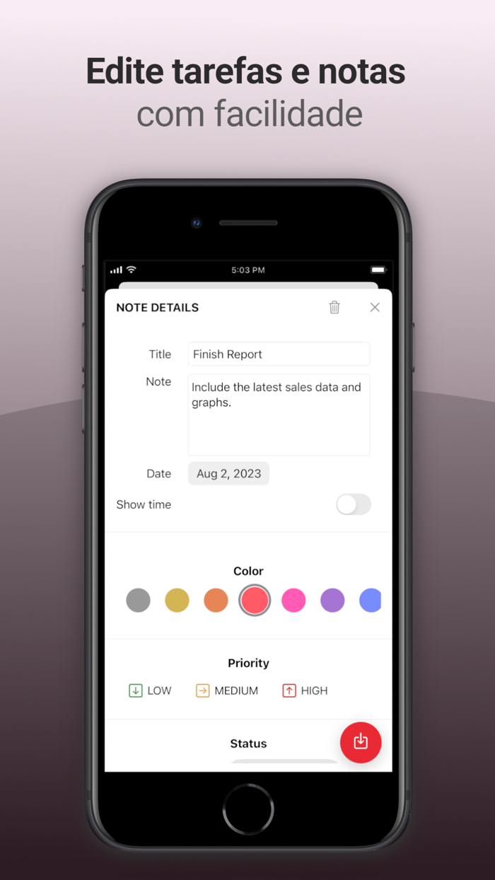 Calendário Semanal Tarefas