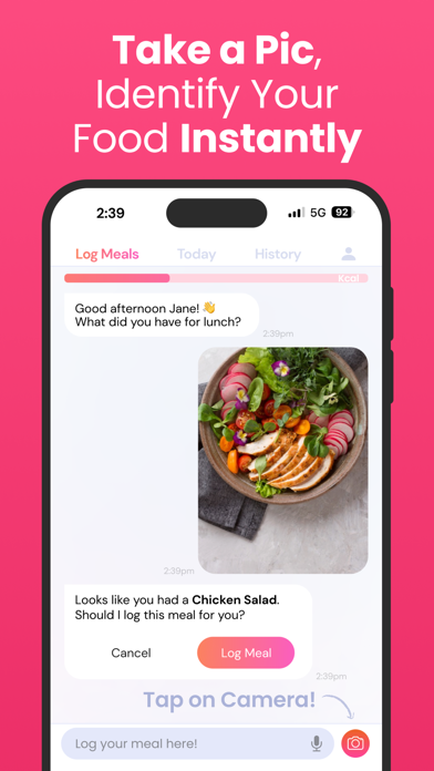 AI Calorie Counter & Tracker Screenshot