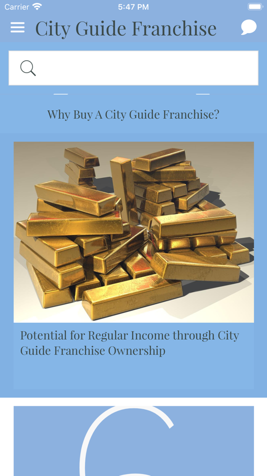 City Guide Franchise - 1.0 - (iOS)