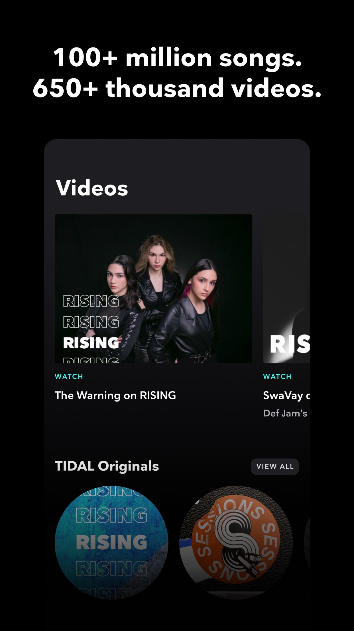 TIDAL Music: HiFi Sound screenshot 3