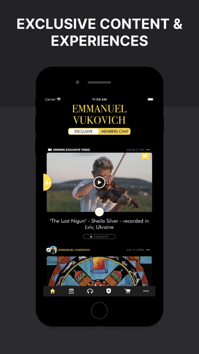 Emmanuel Vukovich Official App Screenshot