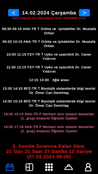 MedApp - TIP Fakültesi Screenshot