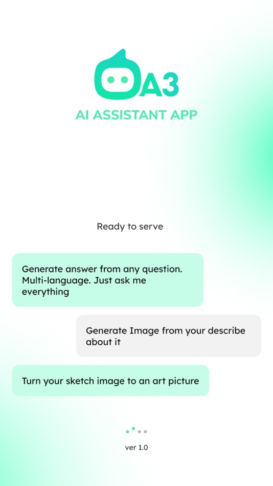 #1. A3 AI: Open Chatbot Assistant (iOS) Bởi: AABC