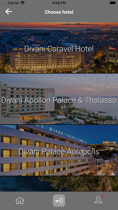 Divani Collection Hotels Screenshot