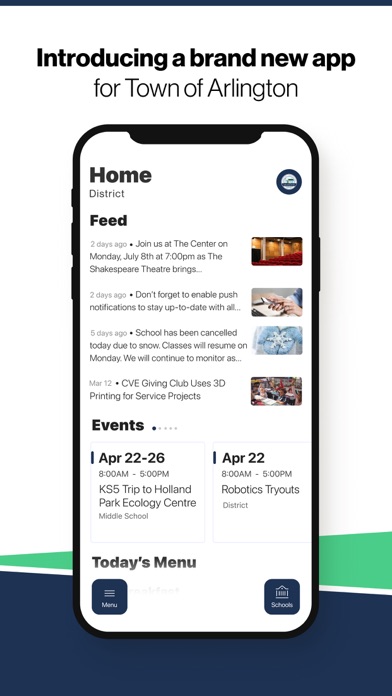 Town of Arlington Screenshot
