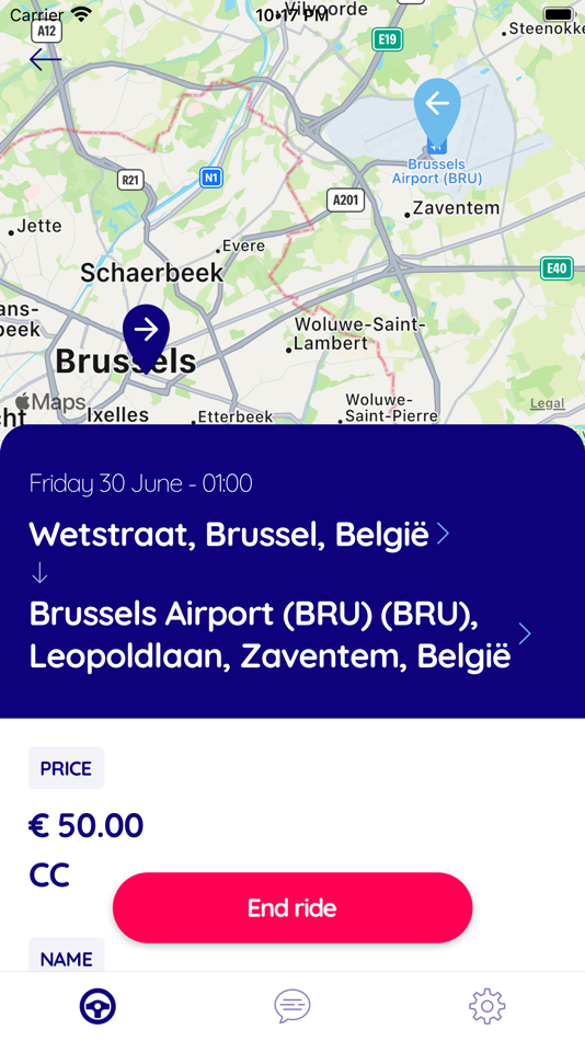 #4. TWZ Driver (iOS) 由: Taxi Walter Zaventem
