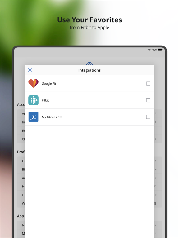Weight Gurus iPad screenshot 4 - Health & Fitness app