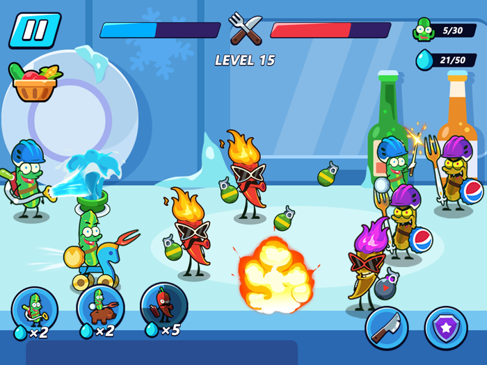 Vegetable War-Ultimate Battle