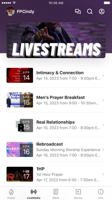 Fervent Prayer Church Indy Screenshot