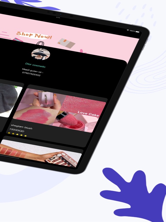 BAZAAR_iraq iPad screenshot 5 - Shopping app