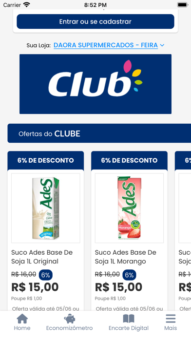 Clube Daora de Vantagens Screenshot