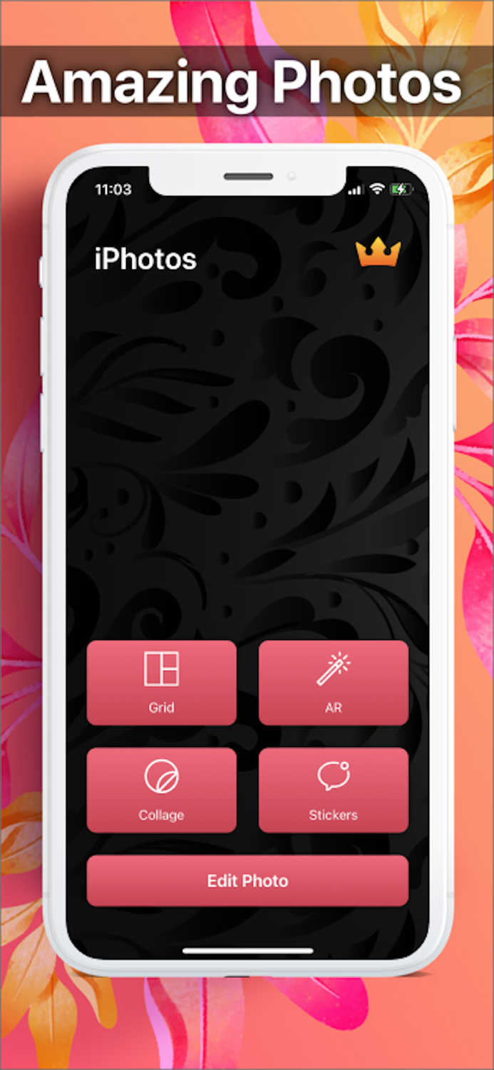 iPhotos • Photo Collage editor
