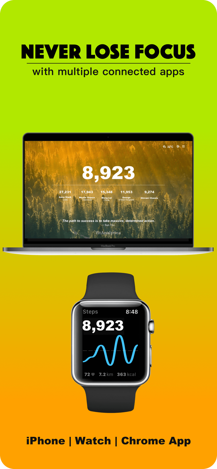 fitAnalytica - Step Counter