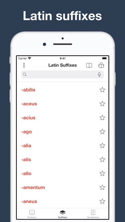 Latin prefixes and suffixes screenshot-4