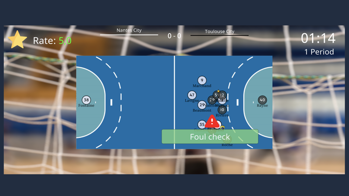 Handball Referee Simulator