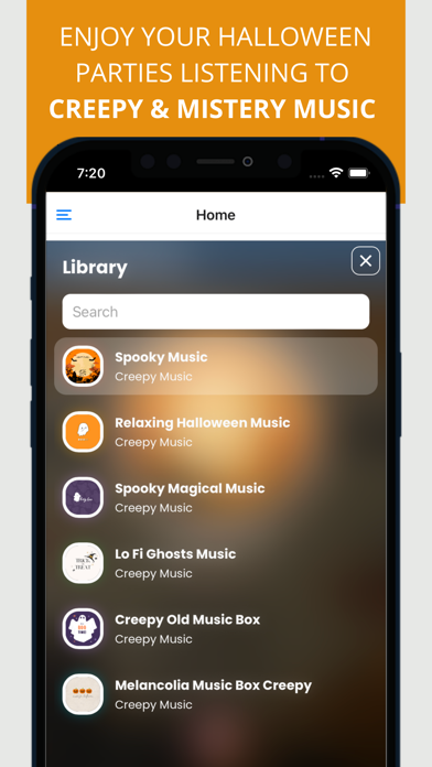 GrimAudio Creepy Sounds Screenshot