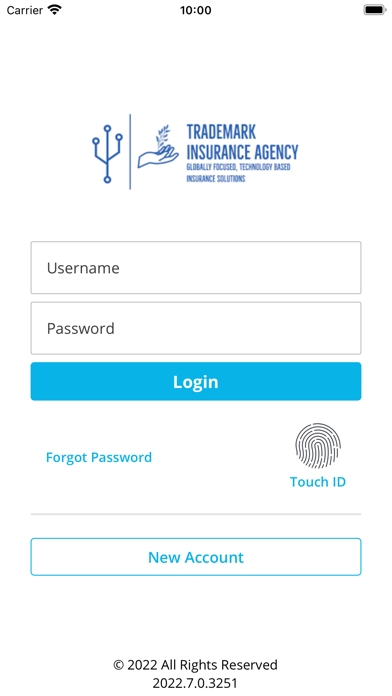 TradeMark Insurance Agency Screenshot