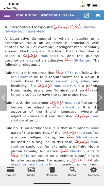 Arabic Grammar for Beginners screenshot-5