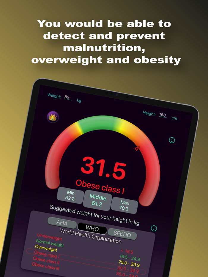 Healthy BMI Tracker Pro