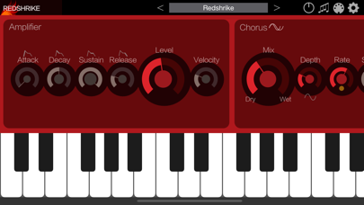 Redshrike - AUv3 Plug-in Synth Screenshot